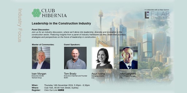 Club Hibernia - Leadership in the Construction Sector