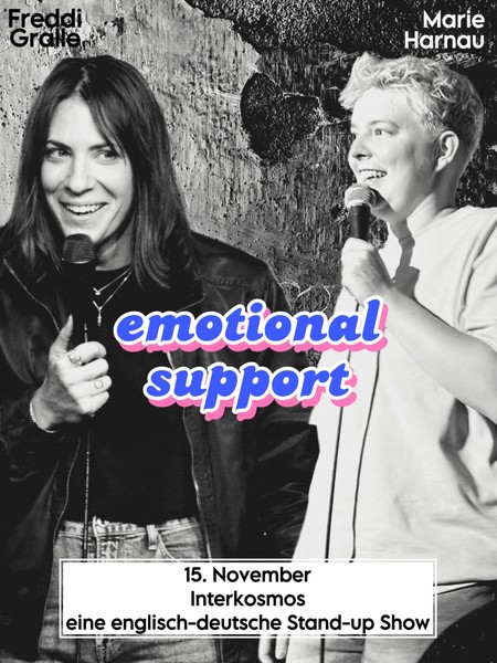 Emotional Support (engl/ger) – Double Bill