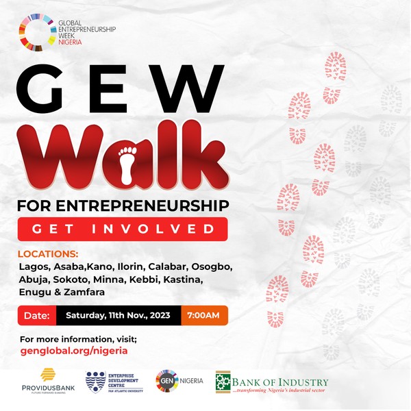 GEW Nigeria 2024: GEW Walk for Entrepreneurship Lagos