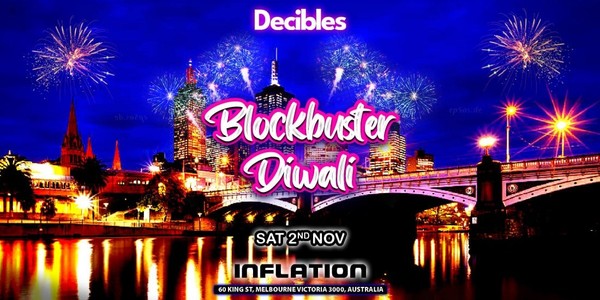 Bollywood Blockbuster Diwali at Inflation Nightclub, Melbourne