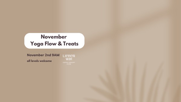 November Yoga Flow & Treats