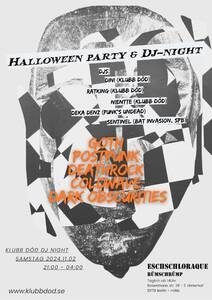 Klubb DÖD Halloween party & DJ night