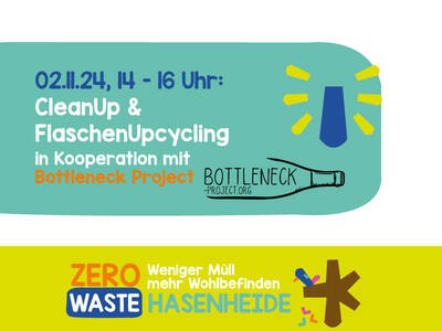 Zero Waste Hasenheide: CleanUp & FlaschenUpcycling