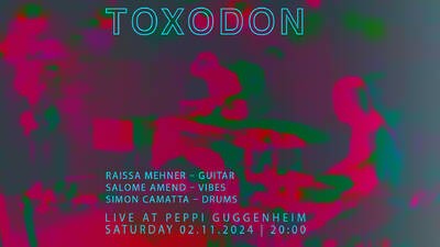 Jazz @ Peppi Guggenheim: Toxodon