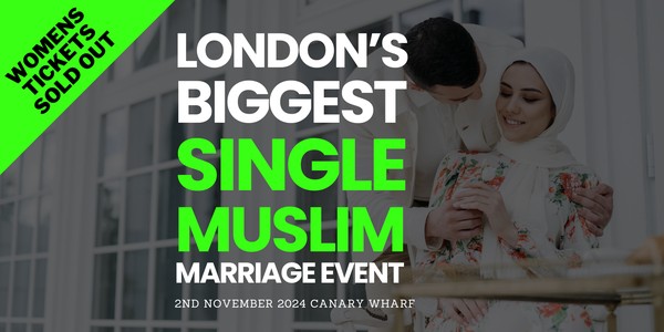 London’s Premier Single Muslim Speed Dating & Marriage Event