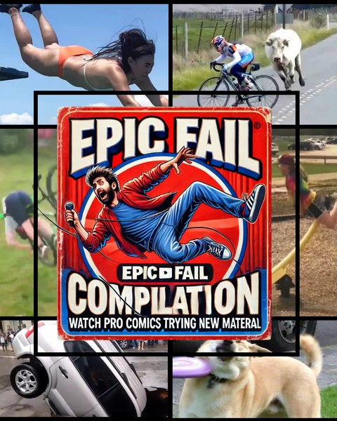 Epic Fail Compilation: A New Material Comedy Show