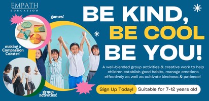 1-Day Camp: Be Kind, Be Cool, Be You! (7-12 years old)