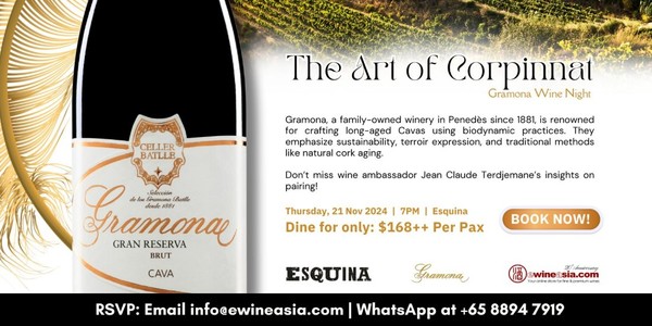 The Art of Corpinnat : Gramona Wine Diner The Art of Corpinnat : Gramona Wine Diner