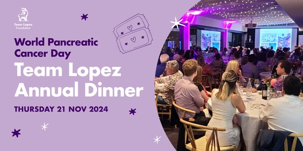 Team Lopez Dinner for World Pancreatic Cancer Day