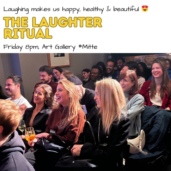 Friday Special – The Laughter Ritual: Stand up Comedy in ART Gallery #Mitte