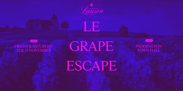 So Frenchy So Chic | Le Grape Escape Sydney