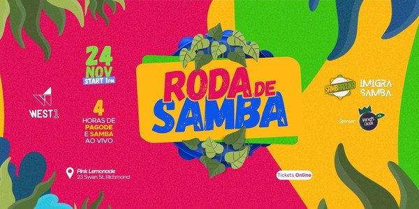 Roda de Samba | WEST 1 Melbourne Roda de Samba | WEST 1 Melbourne