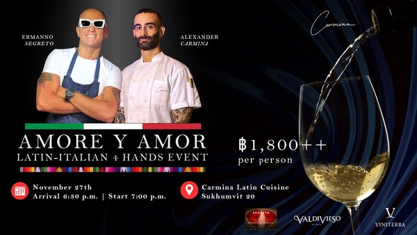 Amore y Amor - Latin-Italian 4 Hands Event Amore y Amor - Latin-Italian 4 Hands Event