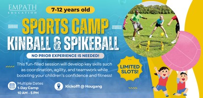 1-Day Sports Camp! Kinball & Spikeball (7-12 years old)