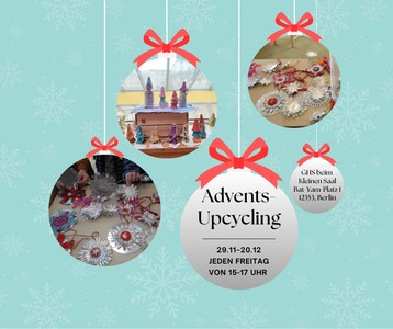 Advents-Upcycling – ein familienfreundlicher Kreativ-Workshop ab 6 Jahren