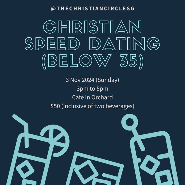 Christian Speed Dating (Below 35)