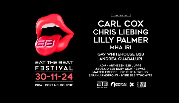 EAT THE BEAT FESTIVAL ft. CARL COX, CHRIS LIEBING, LILLY PALMER, MHA IRI