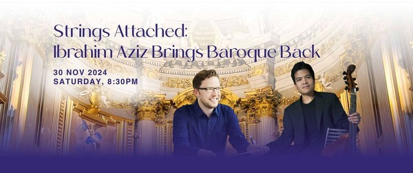 Strings Attached: Ibrahim Aziz Brings Baroque Back Strings Attached: Ibrahim Aziz Brings Baroque Back