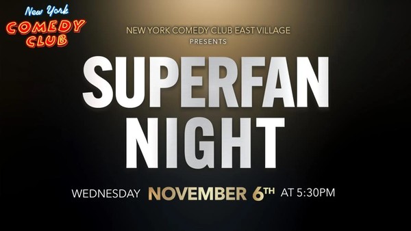 Superfan Night: A showcase celebrating a decade of laughs with our most dedicated fans!