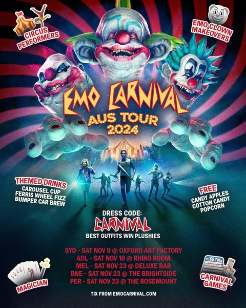 Emo Carnival 2024 - Emo Night Sydney