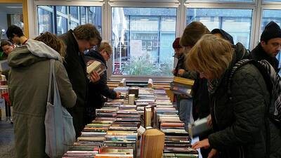 Buchverkauf des Freundeskreises der Zentral-und Landesbibliothek e.V.