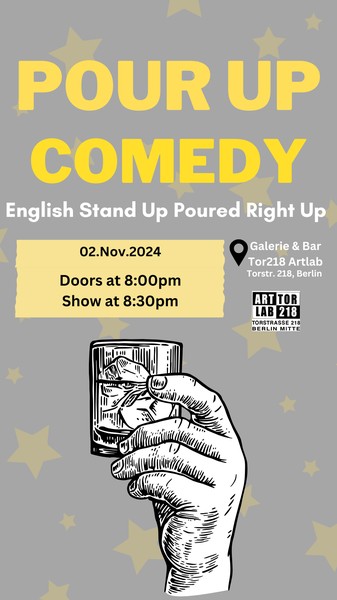 Pour Up Comedy | English Stand Up Comedy (Berlin)