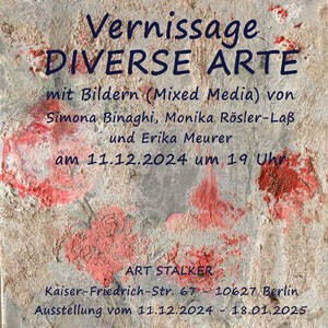 Vernissage - Gruppenausstellung DIVERSE ART