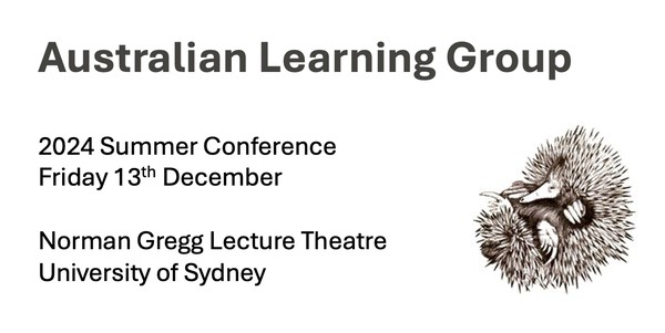 2024 Australian Learning Group Summer Conference