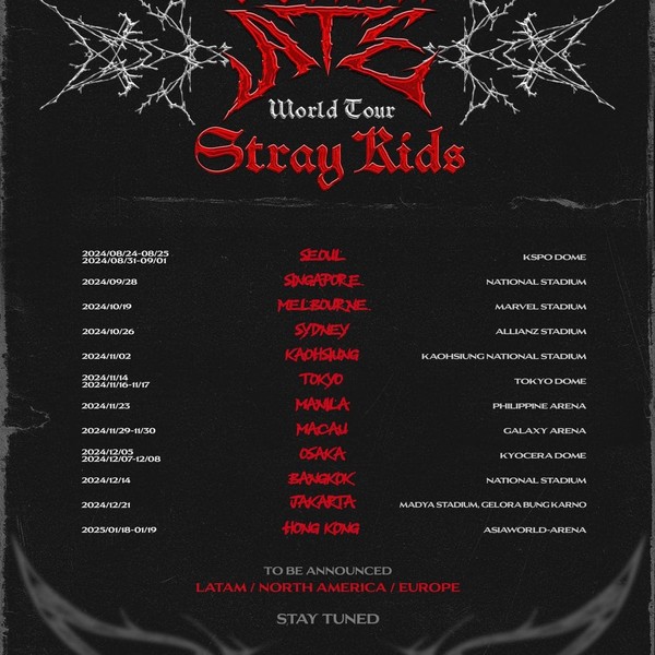 Stray Kids World Tour dominATE in Bangkok 2024｜Concert