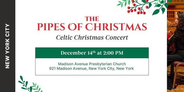 The Pipes of Christmas - NYC - 2PM