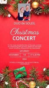 Christmas concert with Duo de Soleil