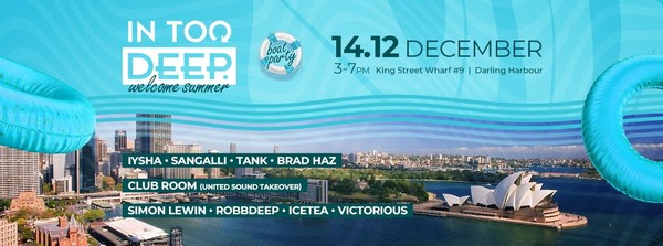 InTooDeep - Sunset Boat Party + United Sound TakeOver