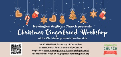 Wentworth Point Christmas Gingerbread Workshop