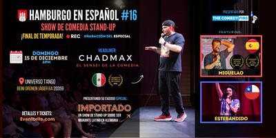 Hamburgo en Español #16 Comedia stand-up en tu idioma - FINAL DE TEMPORADA!