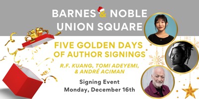 First Golden Day of Author Signings at B&N Union Square