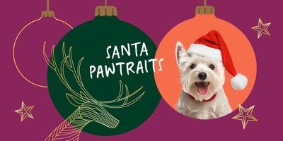 SANTA PAWTRAITS