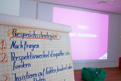 Workshop: Argumentationstraining gegen rechte & rassistische Parolen