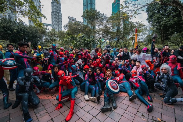 Marvel X DC Cosplay Gathering Comic Fiesta 2024 on Day 2 Marvel X DC Cosplay Gathering Comic Fiesta 2024 on Day 2