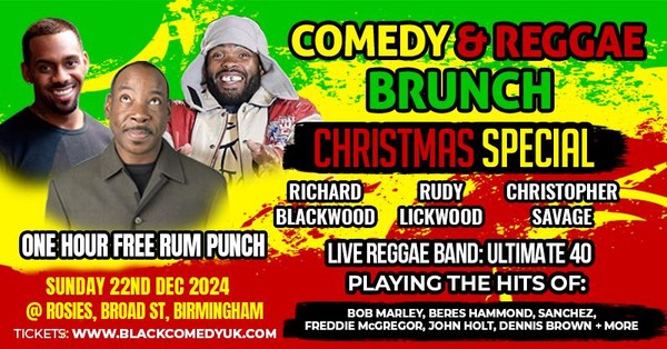 COMEDY & REGGAE BRUNCH Christmas Special