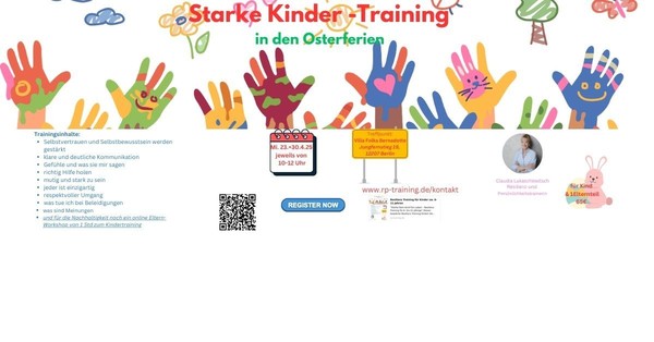 Starke Kinder- Training in den Osterferien Starke Kinder- Training in den Osterferien