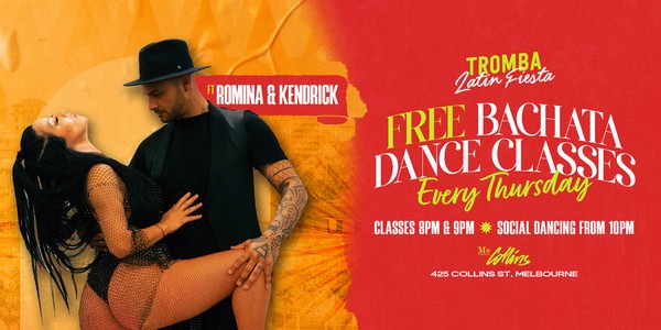 TROMBA LATIN FIESTA -  FREE SALSA & BACHATA DANCE CLASSES