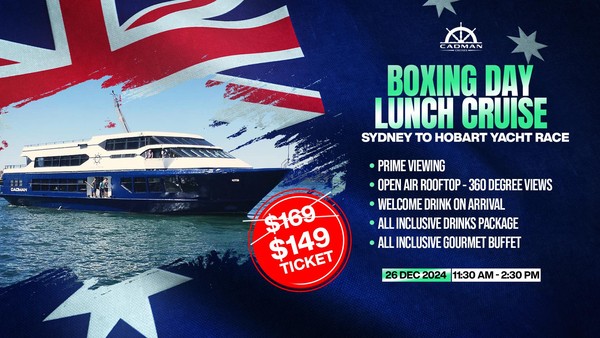 Cadman Cruises | Boxing Day Lunch Cruise | All Inclusive