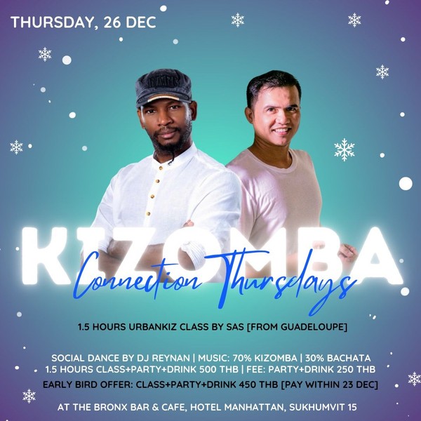 Kizomba Connection Thursdays Kizomba Connection Thursdays