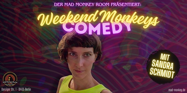 Weekend Monkeys Comedy | LATE SHOW 22:30 UHR | Stand Up im Mad Monkey Room