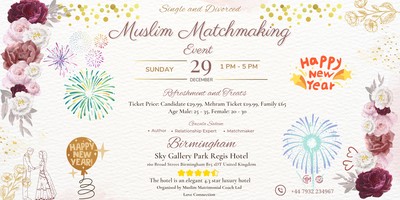 Muslims Matchmaking Event