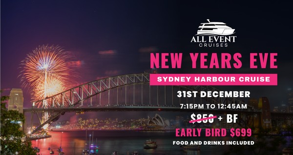 NYE Sydney Harbour Cruise 2024