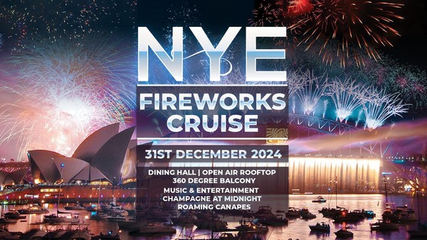 Constellation Cruises - NYE Fireworks Cruise | Open Rooftop