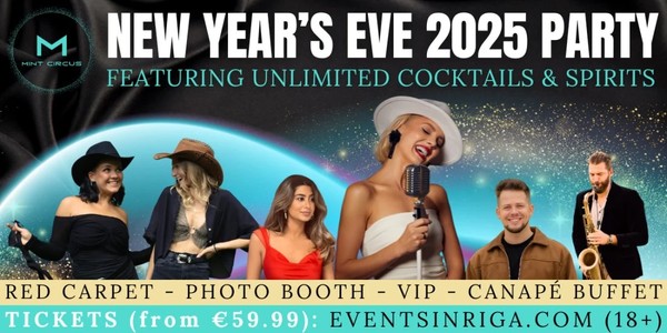 Mint Circus NYE 2025 Unlimited Cocktail Party Mint Circus NYE 2025 Unlimited Cocktail Party