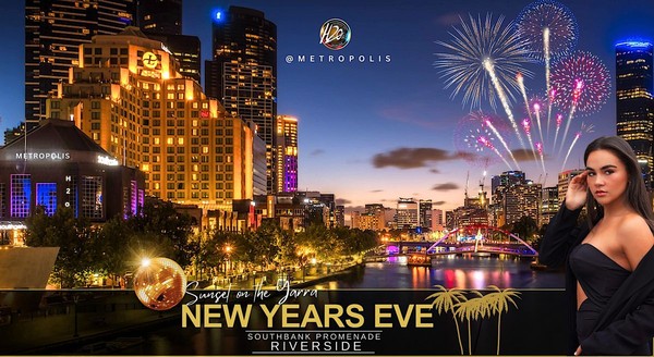 NYE Melbourne H2o [Sunset On The Yarra]  NYE Melbourne H2o [Sunset On The Yarra]