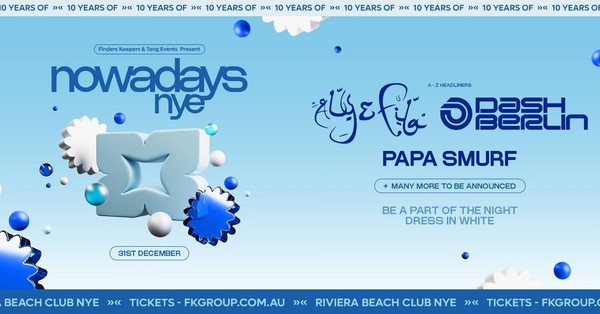 Nowadays NYE  (10 Year Anniversary) Riviera Beach Club  Nowadays NYE  (10 Year Anniversary) Riviera Beach Club